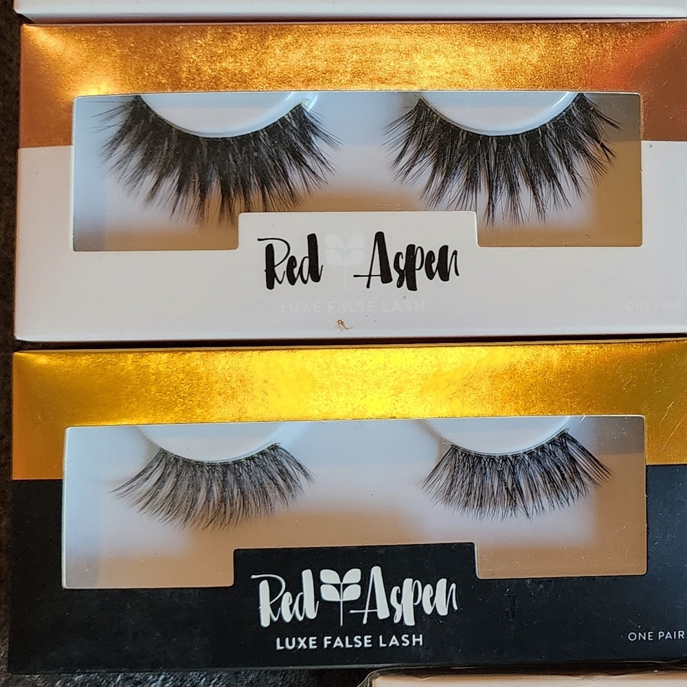 Red Aspen Luxe False Lashes - Dramatic Black | Harriett Lash | Frazier Lash